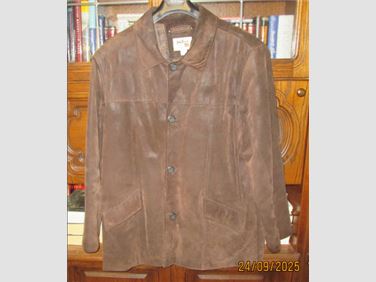 Abbildung: Herrenlederjacke gebraucht.