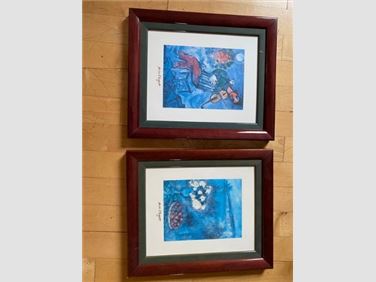 Abbildung: 2 Bilder Marc Chagall